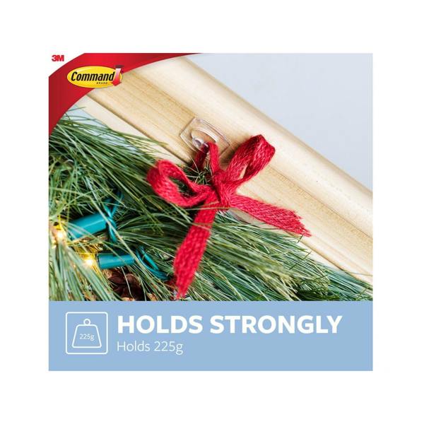 Command Clear Mini Hooks - Multi Colour - 