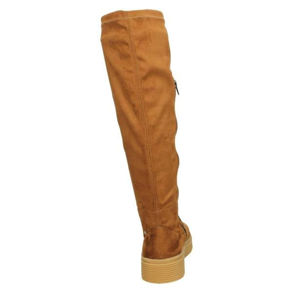 Rieker Ladies Rieker Knee High Platform Wedge Boots W1080