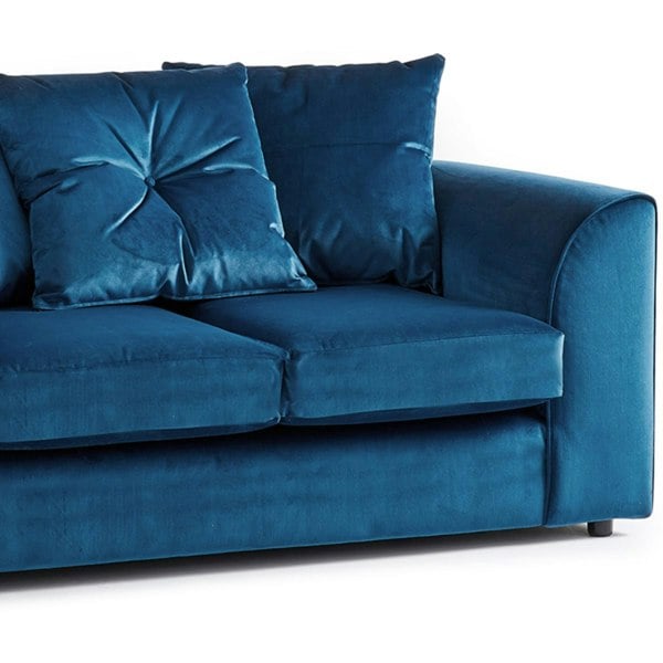 Fernando Plush Velvet Fabric Sofa Suite - 2