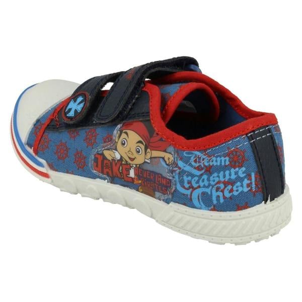Disney Boys Disney Canvas Shoe Jake Treasure