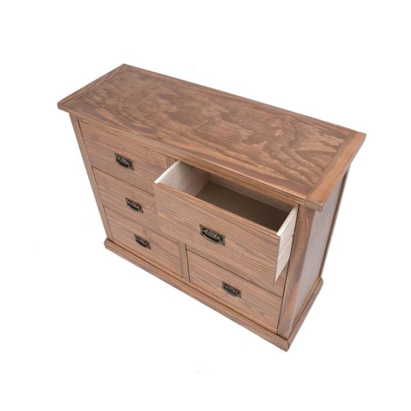 Cabinet Bits Tirolo 6 Drawer Chest of Drawers Bras Drop Handle