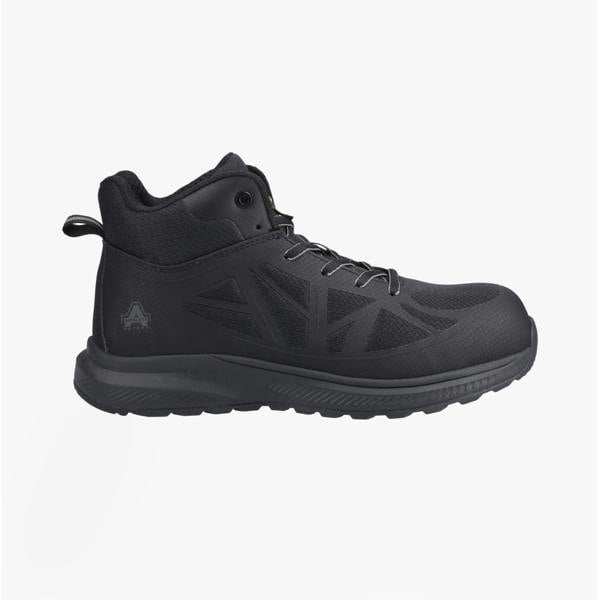 Amblers Safety Safety Hiker Boots   in  Black