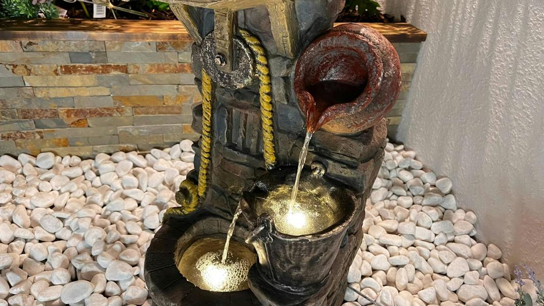 Tranquillity Water Features Rustic Jug Traditional Water Feature