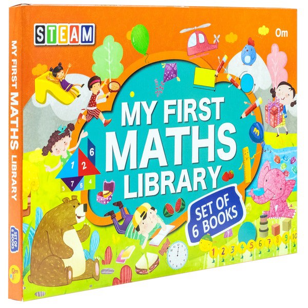 My First Maths Library Set of 6 Book Set Level 1- 3