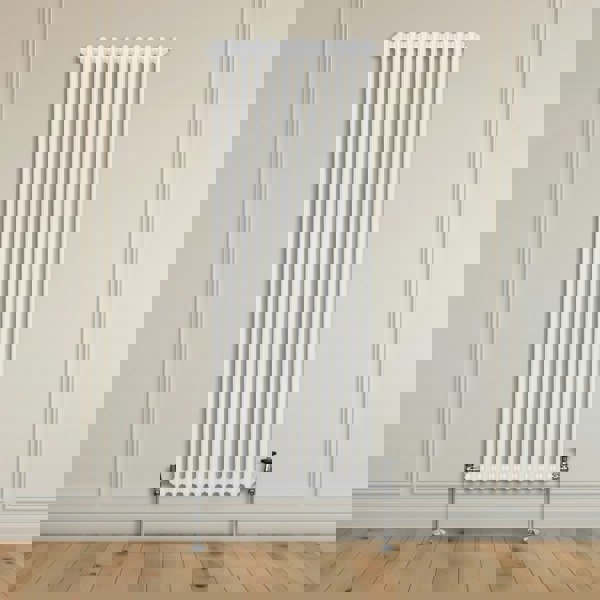Monstershop Traditional 2 Column Radiator - 1800 x 562mm - White