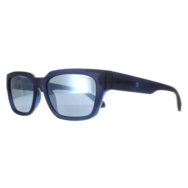 Superdry Sunglasses 5004 106 Matte Navy Silver Mirror