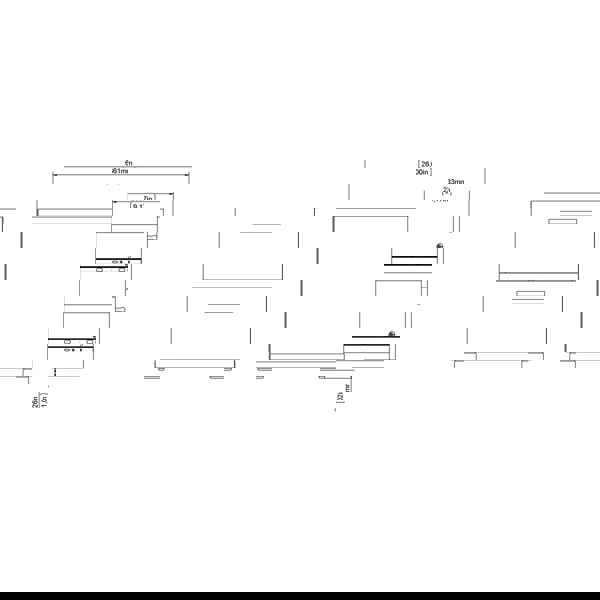 Furniture To Go Pepe Bedside 2 Drawers in Walnut