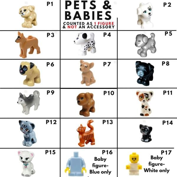 Abode Home & Gifts Framed Personalised Mini Figures
