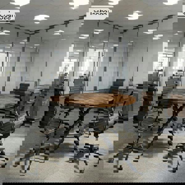 TRL Furniture Sleek & Slender Round&nbsp;Meeting Room Table