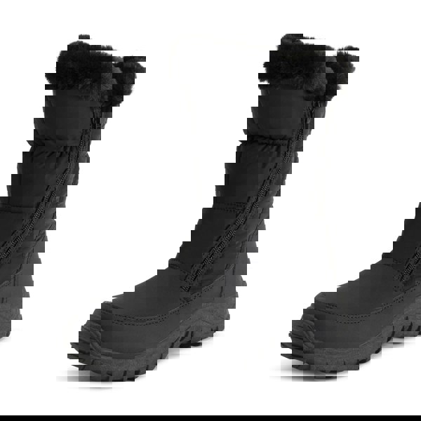 VIVA Polar Women's Memory Foam Nylon Thick Faux Fur Lined Winter Boots