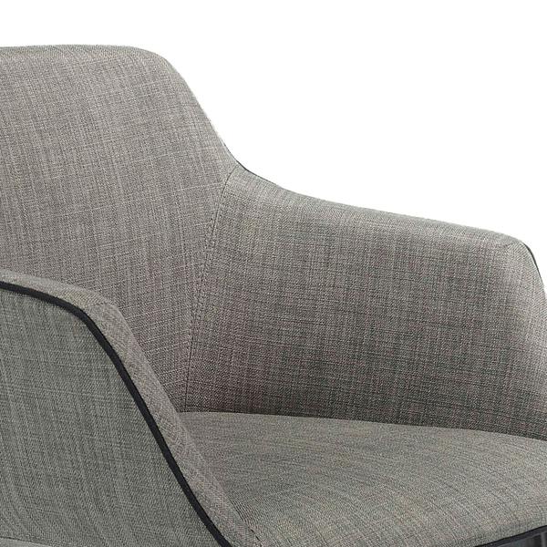 Angel Cerdá Grey Fabric Stool 4089
