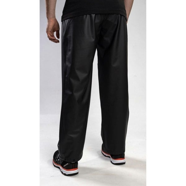 Helly Hansen Workwear Voss Polyester Unisex Adults Black Rain Trousers