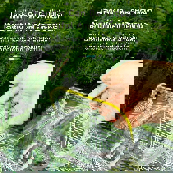 Portable Transparent Hamster Cage Living and Home