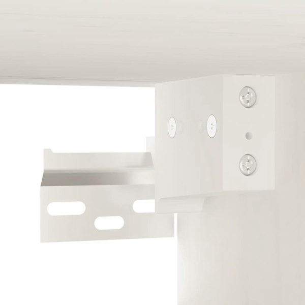 Berkfield Wall Cabinets 2 pcs White 80x30x30 cm Solid Wood Pine