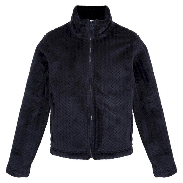 Regatta Boy's Kallye Ripple Fleece Jacket - Navy