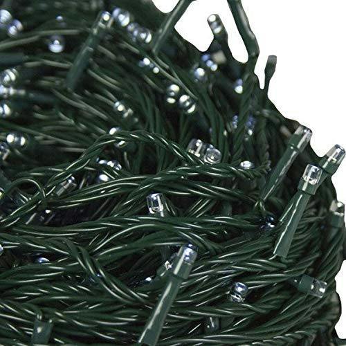 30cm Red Wooden LED Tree Tabletop Centrepiece Christmas Holiday Home décor with 20 Warm white LEDs Green Star image 7