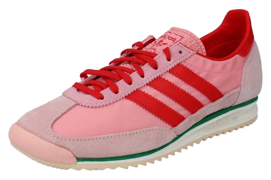 Adidas Originals Sl 72 Og Womens Trainers Sneakers  JS0254 - Pink White Red JS0254 - Photo 0