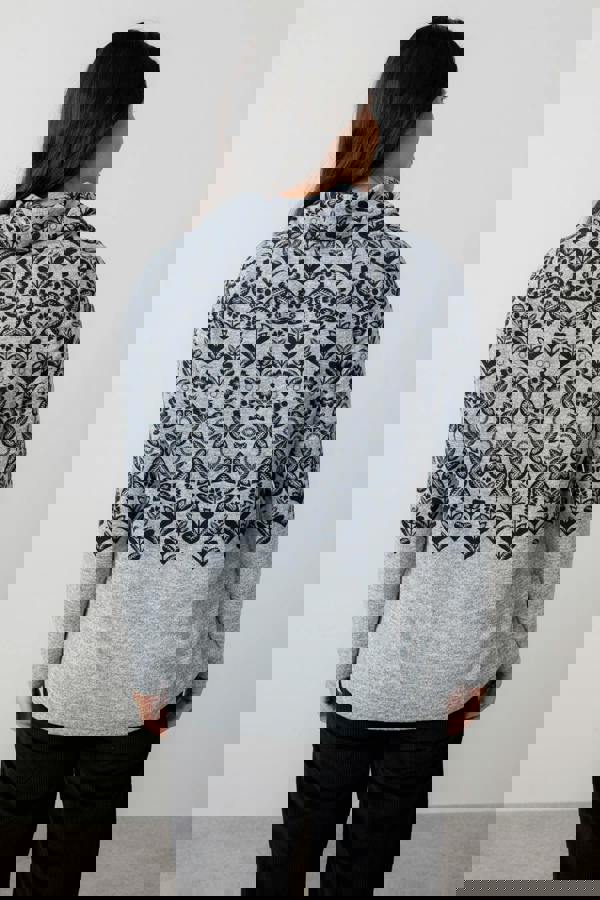 Lily & Me Relaxed Everyday Cowl Neck Jumper Grey