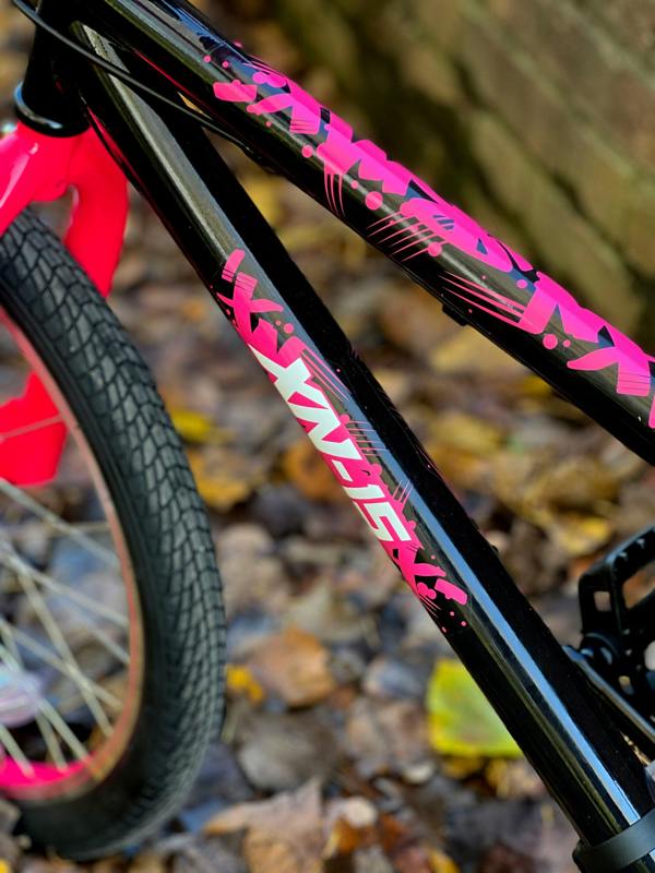 XN-15 20" Kids BMX Single Speed - Black/Pink