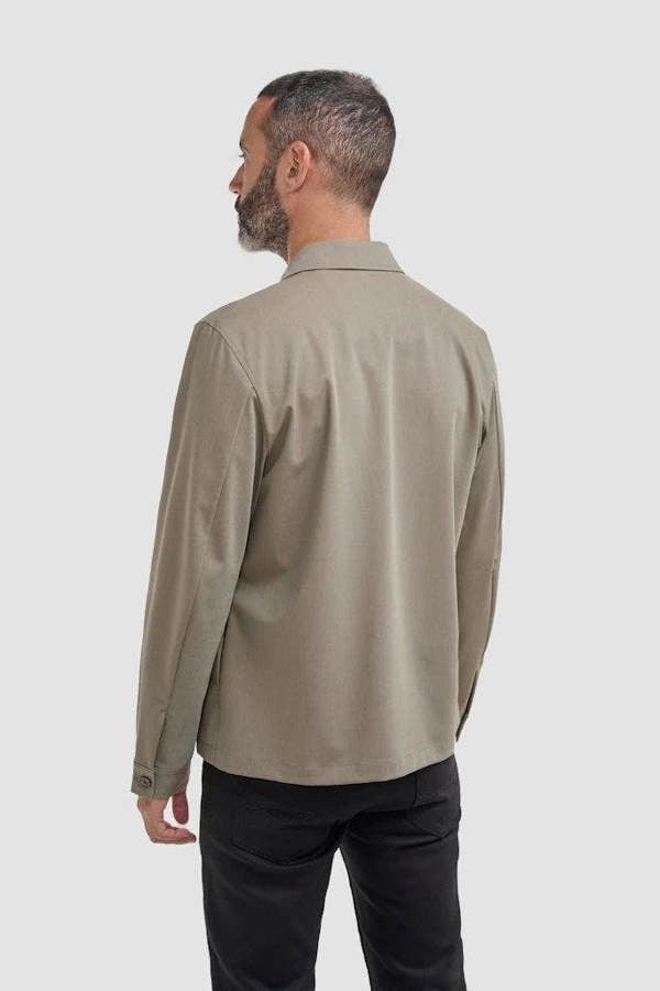 House of Cavani Donatella - Men's Sage Green Overshirt