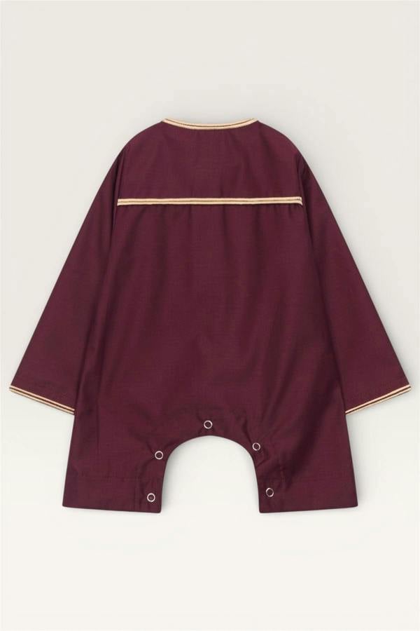 Infinity Leather Baby Boys Ramadan Moroccan Thobe Robe Emirati Eid Jubba- B-TT003