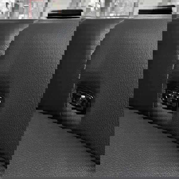 Furnishings For Less Belleza Modern Genuine Leather Electric Reclining 3 Seater Sofa Black