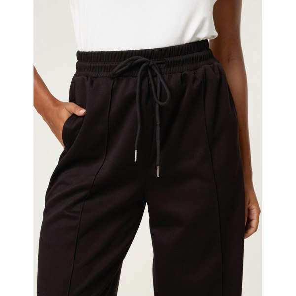 Blue Vanilla Pintuck Wide Leg Trousers