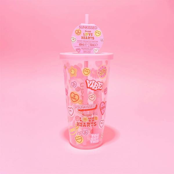 Sunkissed x Love Hearts Drinking Cup Set