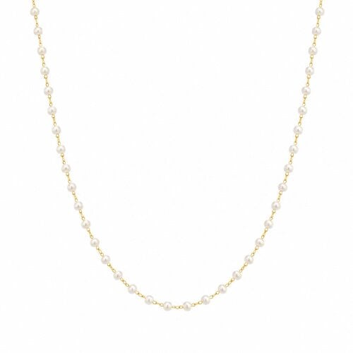 Spero London Fine Linked Pearl Sterling Silver Chain Necklace