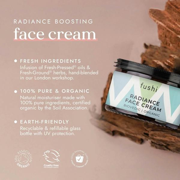 Fushi Wellbeing Biovedic Radiance Face Cream 50ml