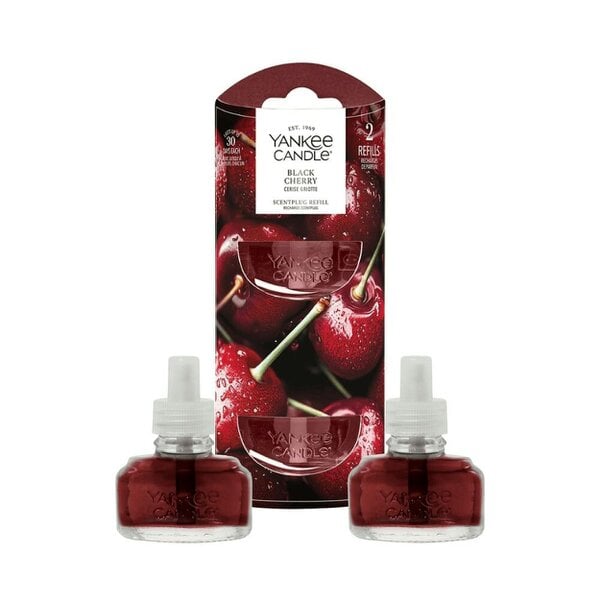 Yankee Candle Black Cherry Twin Pack Plug Refill