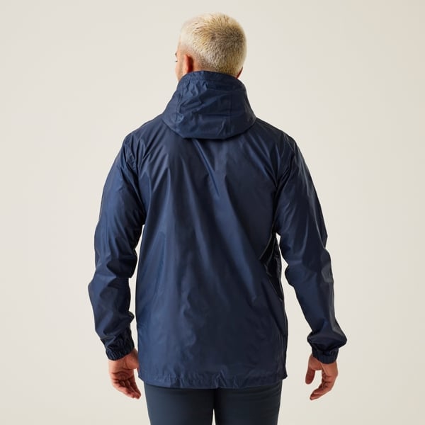 Regatta Men's Pack It III Waterproof Pack Away Jacket - Navy