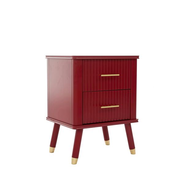 Cabinet Bits Cozzano 2 Drawer  Bedside Table