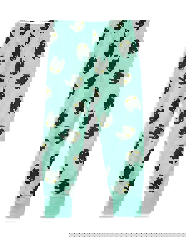 How to Train Your Dragon Unisex Kids Black Toothless Long Sleeve Long Leg Pyjama Set