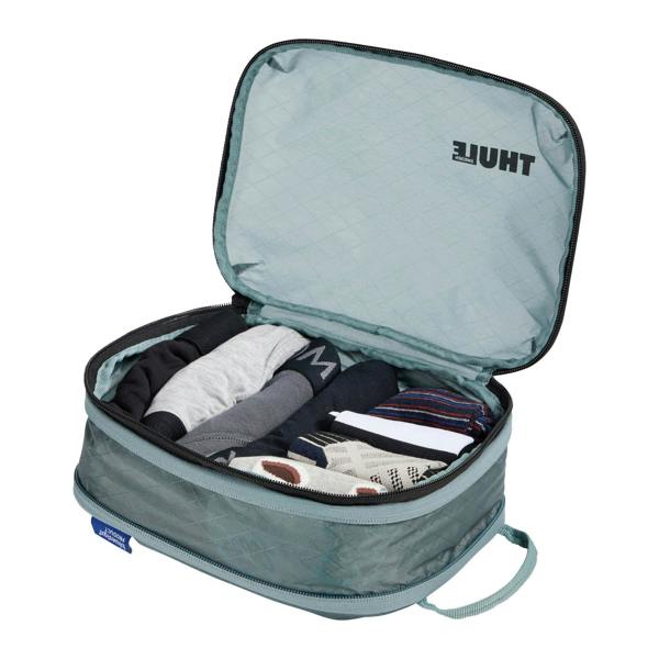 Thule Compression Packing Cube Set Small & Medium Pond Grey Travel Organizer