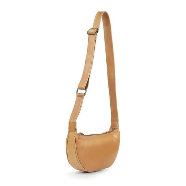 PRIMEHIDE Half Moon Leather Crossbody - Ayla Cancun