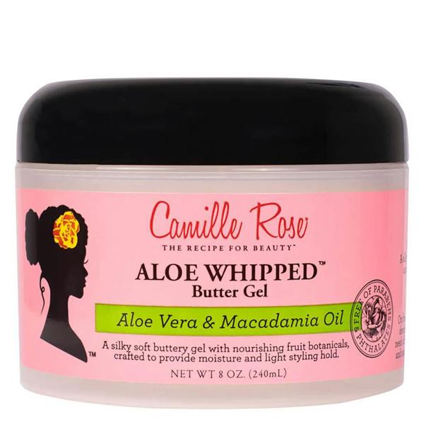 Camille Rose Aloe Whipped Butter Gel 8oz styling cream for natural hair