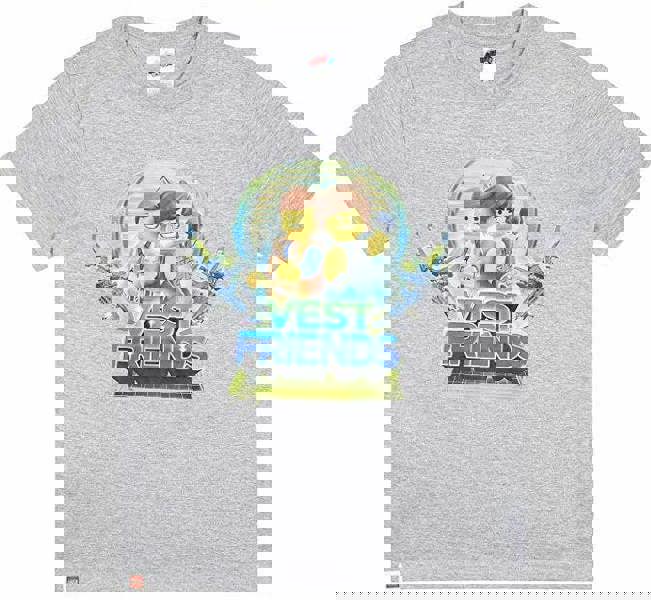 LEGO Boys Black Emmet And Rex Short Sleeved T-Shirt