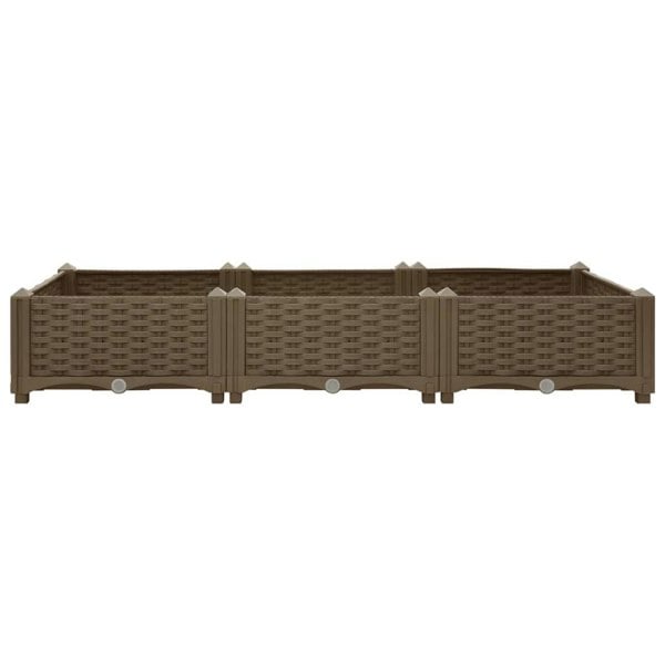 Berkfield Raised Bed 120x40x23 cm Polypropylene