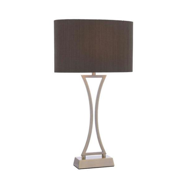 Pagazzi Lighting Corrina Antique Brass Touch Table Lamp