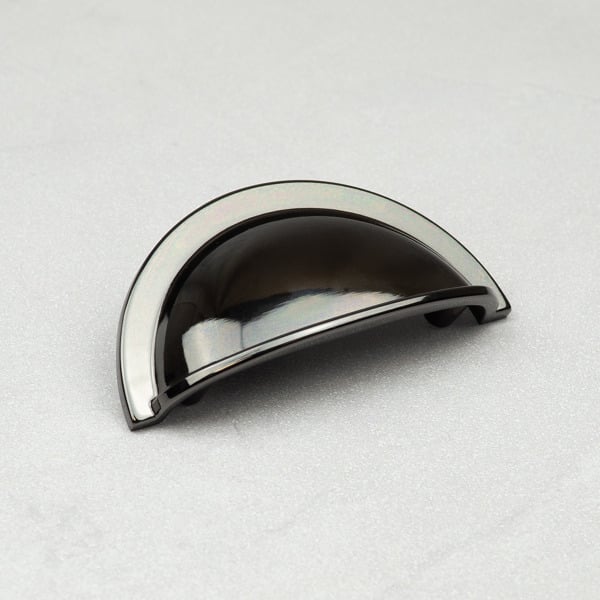 Handle & Home Black Nickel Knob and Cup Handle