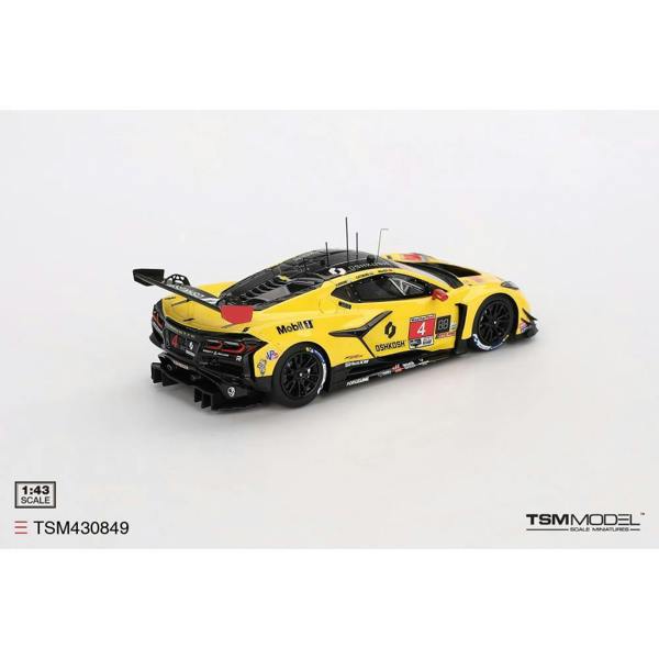 MCSlots Chevrolet Corvette Z06 GT3.R #4 Corvette Racing By Pratt Miller Motorsports 2025 IMSA Daytona 24Hrs 1:43 Scale TSM430849
