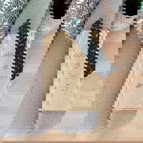 Personalised Memento Company Personalised Free Text Wooden Sofa Tray