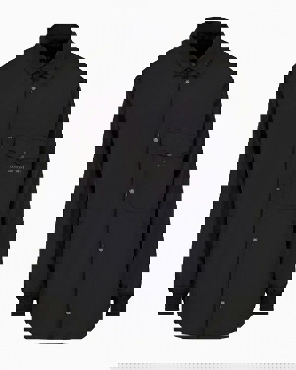 Armani Exchange Armani Exchange Mens Logo Pocket Overshirt