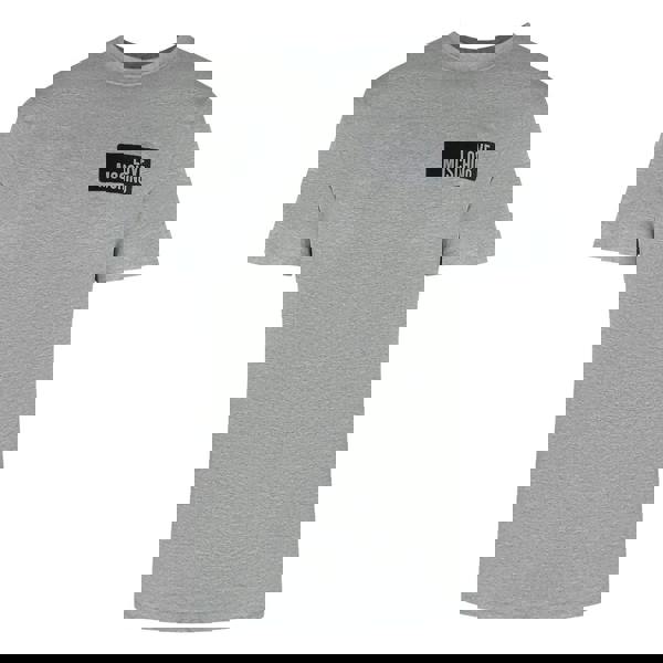 Love Moschino Block Logo Grey T-Shirt - Nova Clothing