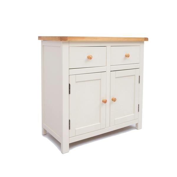 Cabinet Bits Maggiori Off White 2 Drawer 2 Door Sideboard Wood Knob