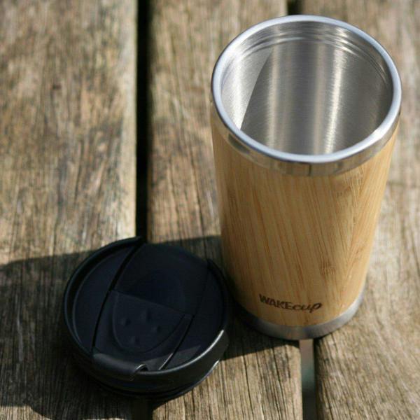 Abode Home & Gifts Personalised WAKEcup Coffee Cup