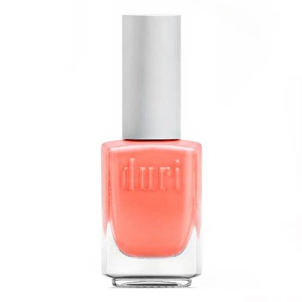 pale coral neon polish 
