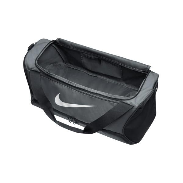 Nike Brasilia Swoosh Training 60L Duffle Bag - Iron Grey/Black/White - 