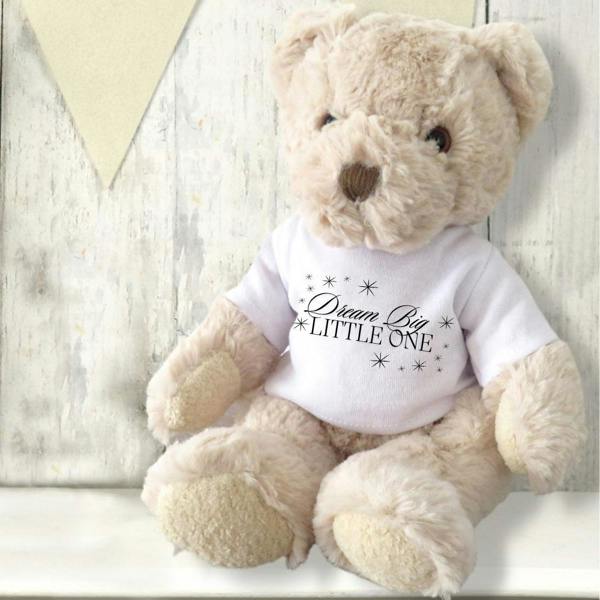 Aye Do Gifts Luxury Teddy Bear with Dream Big Little One Shirt